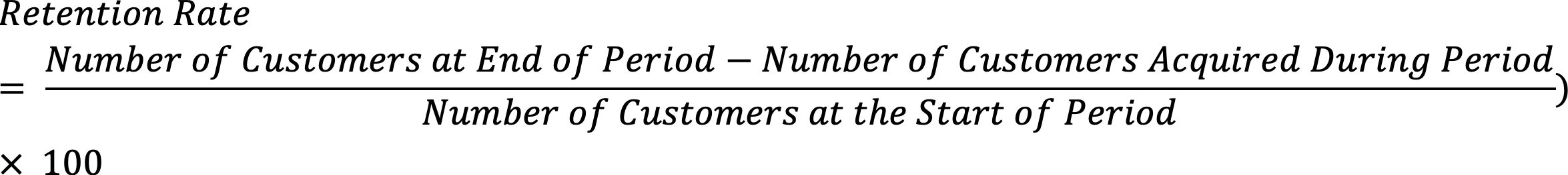 Retention Rate